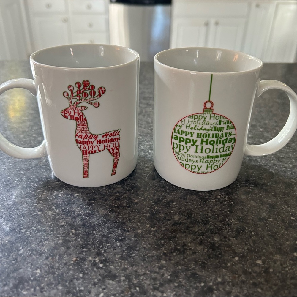 Cordon Bleu Two Holiday Mugs